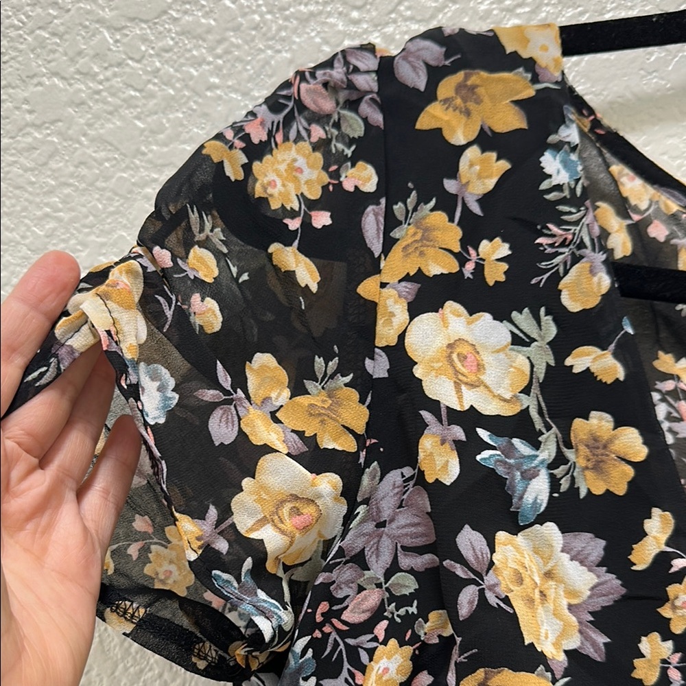 Petal & Pup Tan Puff Sleeve Midi Sundress - Picture 4 of 4